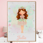 Déco chambre fille Petite fée au prénom — 3 - Châtain