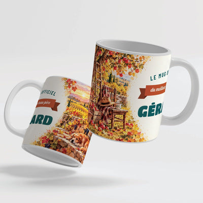 Mug personnalisé beau-père avec son prénom