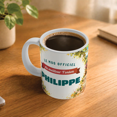 Mug personnalisé tonton avec son prénom