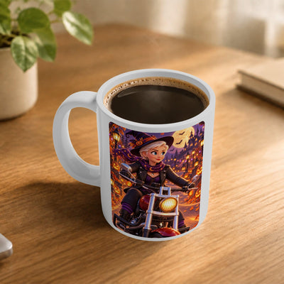 Mug d'Halloween d'après votre photo, en dessin animé 3D