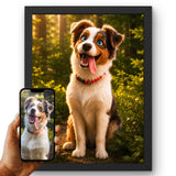 Style Nous transformons la photo de votre chien en héros de film d'animation 3D