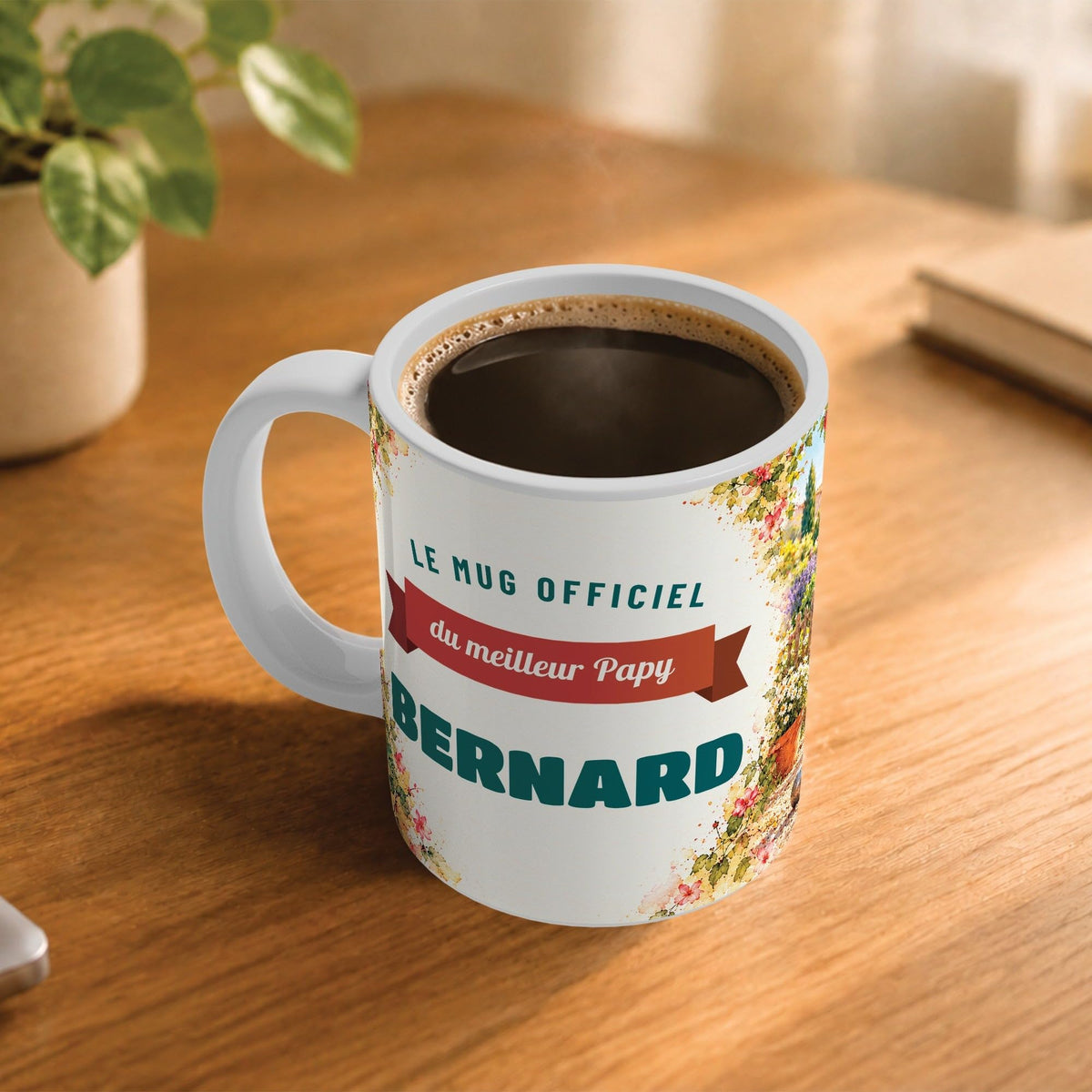 Mug personnalisé papy avec son prénom