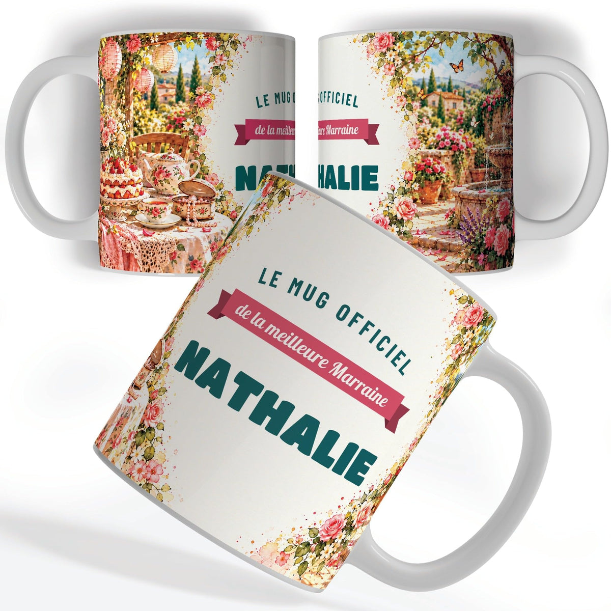 Mug personnalisé marraine avec son prénom