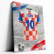 Maillot de foot personnalisé, nom et numéro — 5 - Croatie