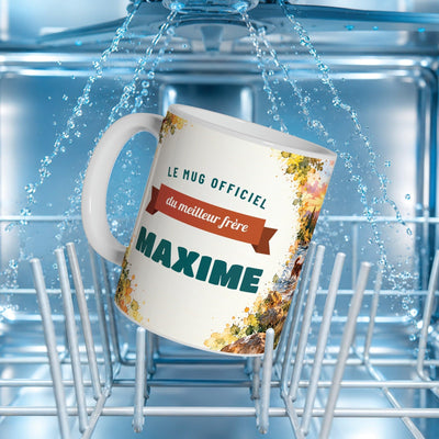 Mug personnalisé frère avec son prénom