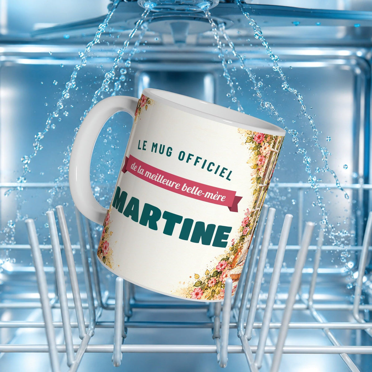 Mug personnalisé belle-mère avec son prénom