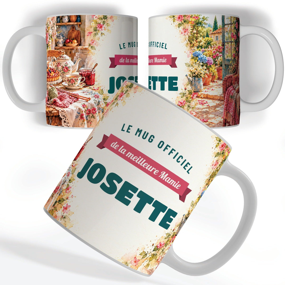 Mug personnalisé mamie avec son prénom