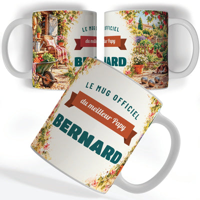 Mug personnalisé papy avec son prénom