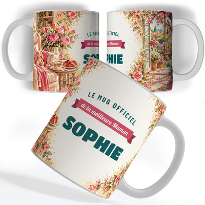 Mug personnalisé maman avec son prénom