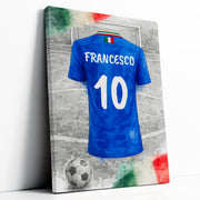 Maillot de foot personnalisé, nom et numéro — 8 - Italie