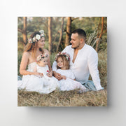 Tableau personnalisé photo et texte carré - Cadre photo personnalisé - Cadeau personnalisé - impressions sur toile, Affiche, bois, plexiglass Décoration Cadeau personnalisation