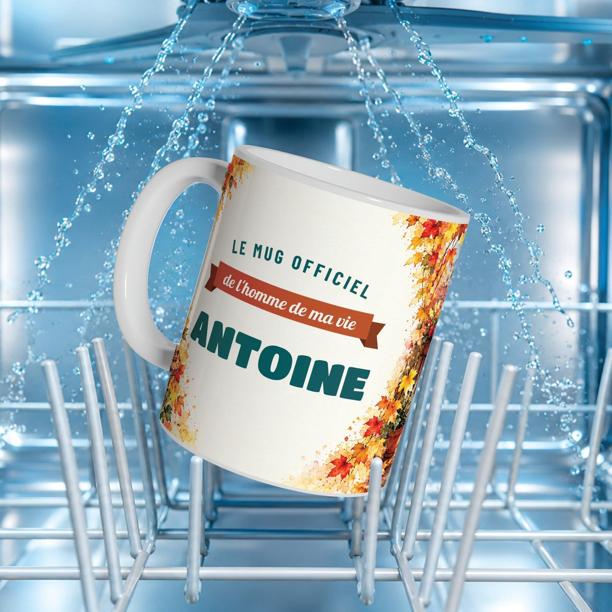 Mug couple personnalisé copain avec son prénom