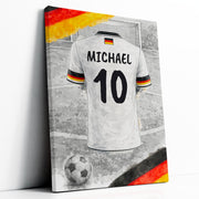 Maillot de foot personnalisé, nom et numéro — 1 - Allemagne