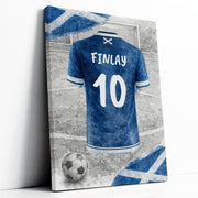Maillot de foot personnalisé, nom et numéro — 13 - Écosse