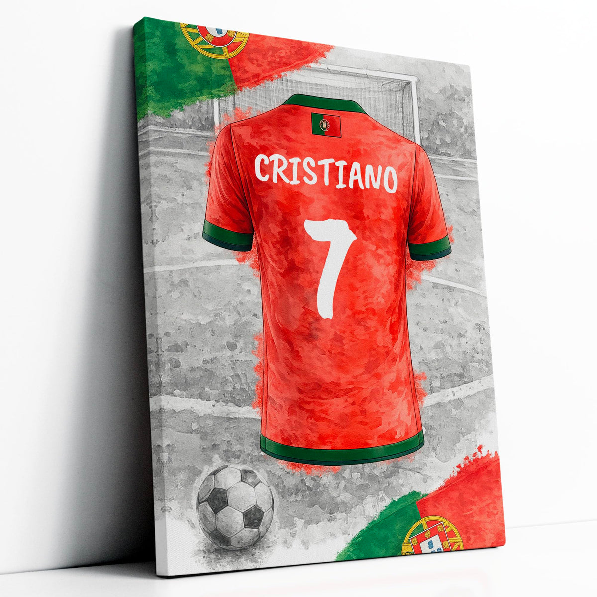 Maillot de foot personnalisé, nom et numéro — 11 - Portugal