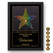 Étoile de star personnalisée au prénom