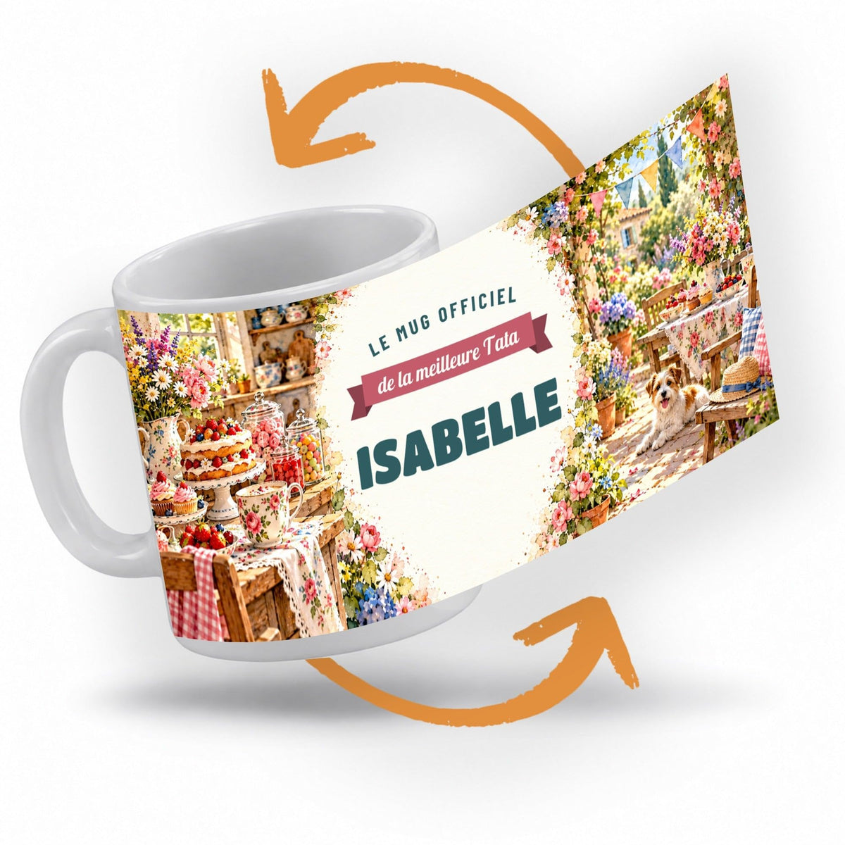 Mug personnalisé tata avec son prénom