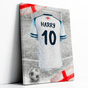 Maillot de foot personnalisé, nom et numéro — 2 - Angleterre