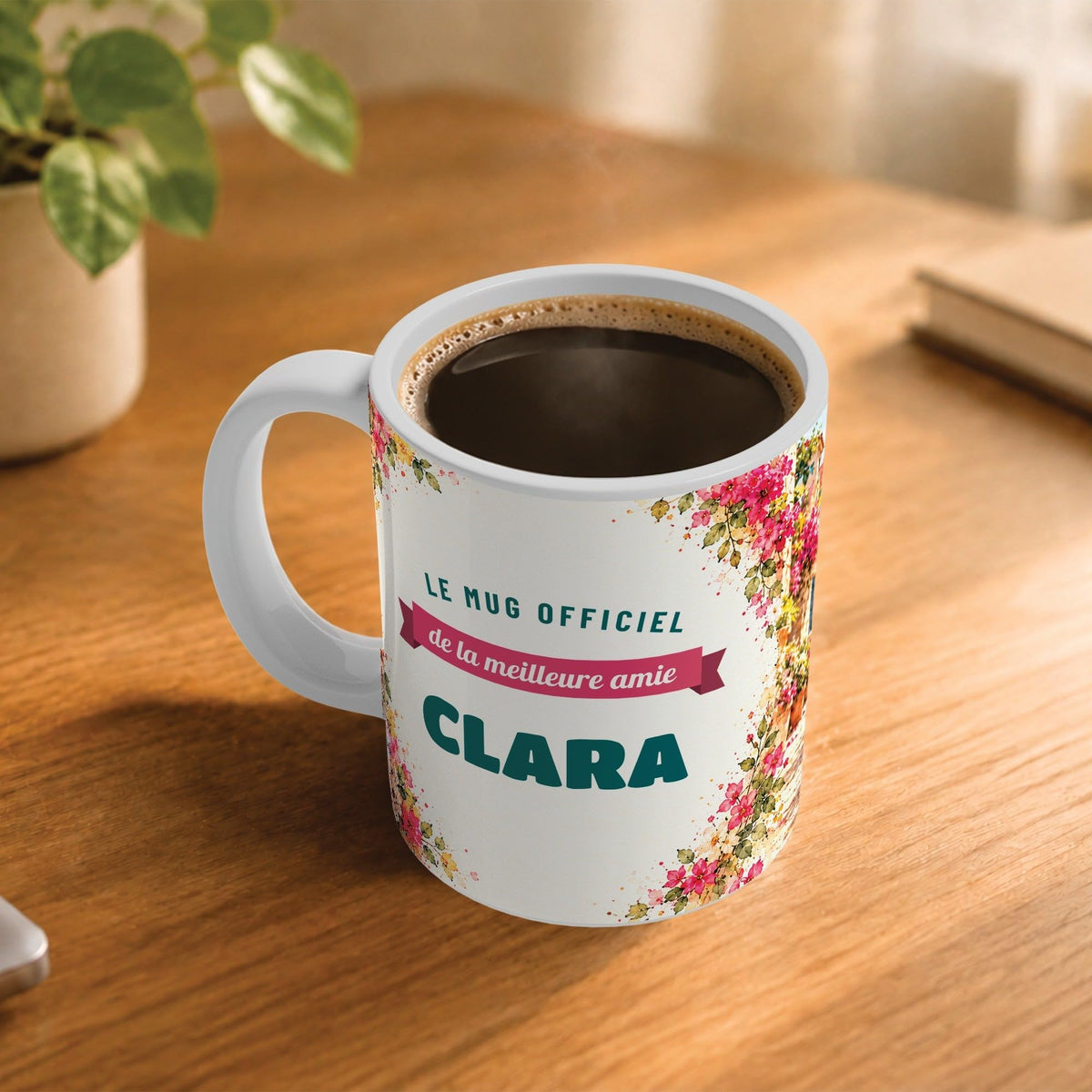 Mug personnalisé meilleure amie avec son prénom