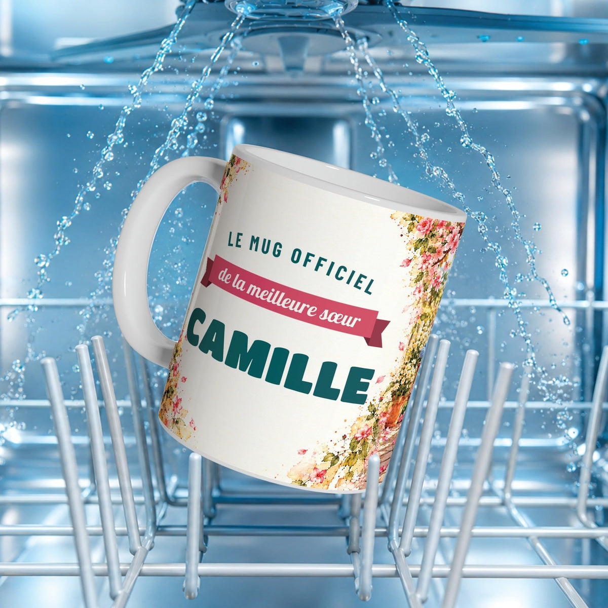 Mug personnalisé sœur avec son prénom