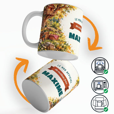 Mug personnalisé frère avec son prénom