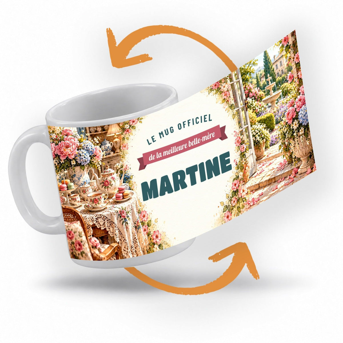 Mug personnalisé belle-mère avec son prénom