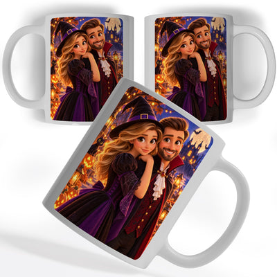 Mug d'Halloween d'après votre photo, en dessin animé 3D