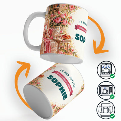 Mug personnalisé maman avec son prénom