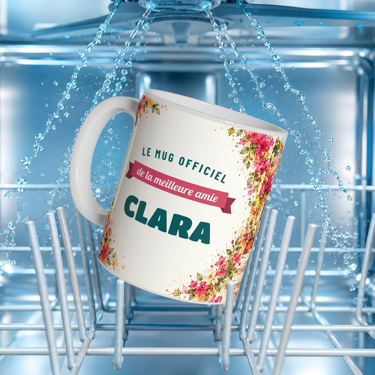 Mug personnalisé meilleure amie avec son prénom