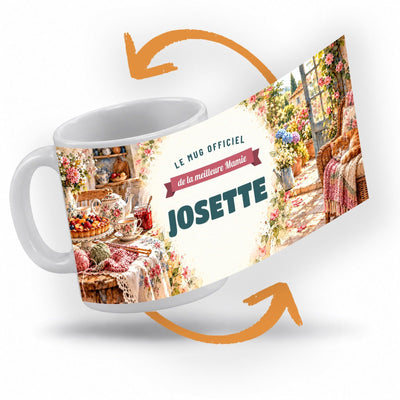 Mug personnalisé mamie avec son prénom