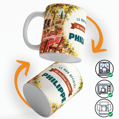 Mug personnalisé tonton avec son prénom