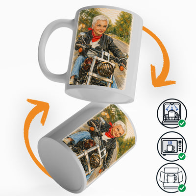 Mug d'après votre photo, aux crayons de couleur