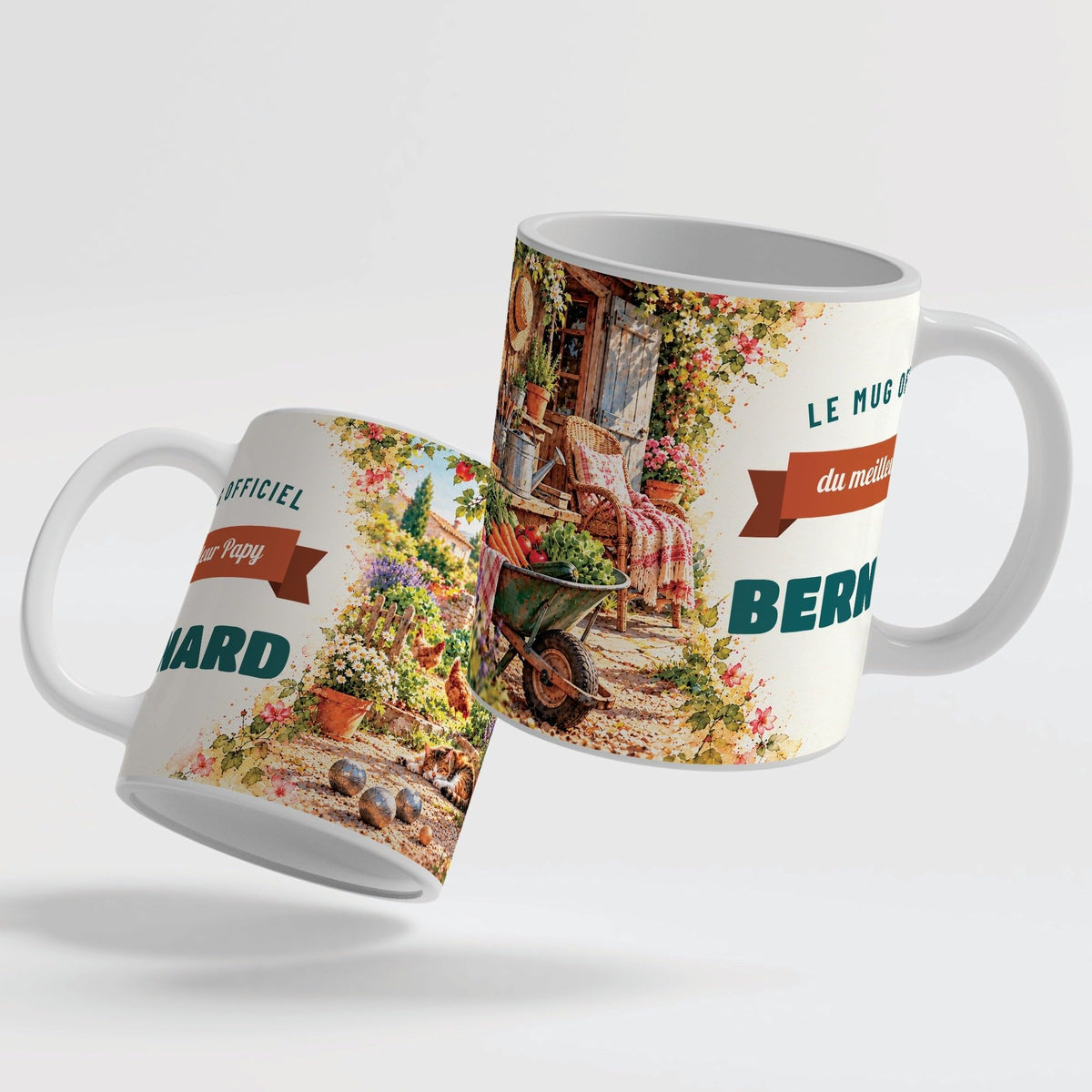 Mug personnalisé papy avec son prénom