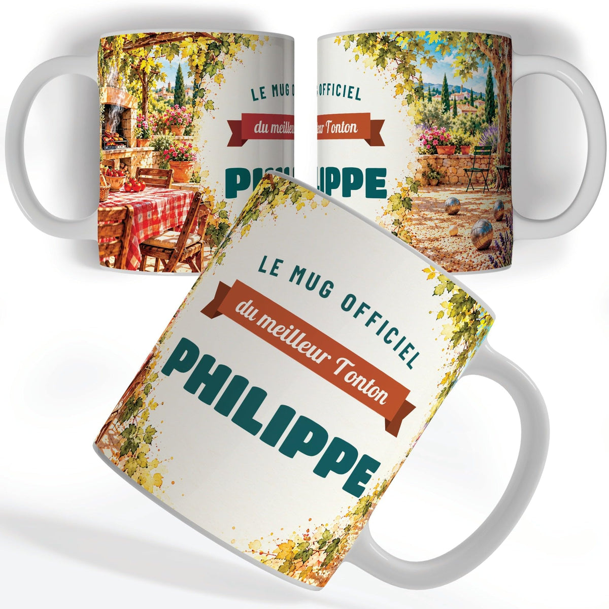 Mug personnalisé tonton avec son prénom