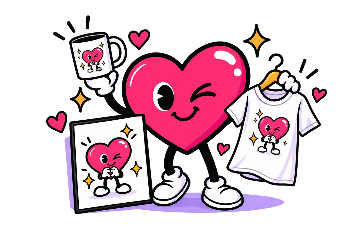 Cadeaux personnalisés Yumee Print : mug, cadre et t-shirt
